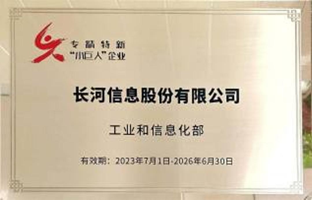 国家级专精特新“小巨人”企业